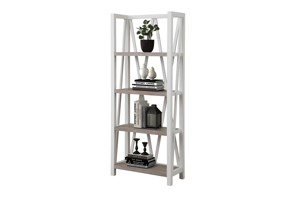 Americana Bookcase in White