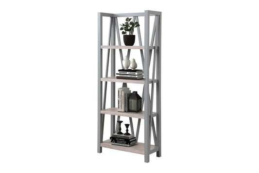 Americana Bookcase in Gray