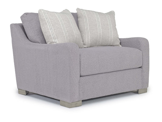 Alice Chair in Bellevue Platinum, Down
