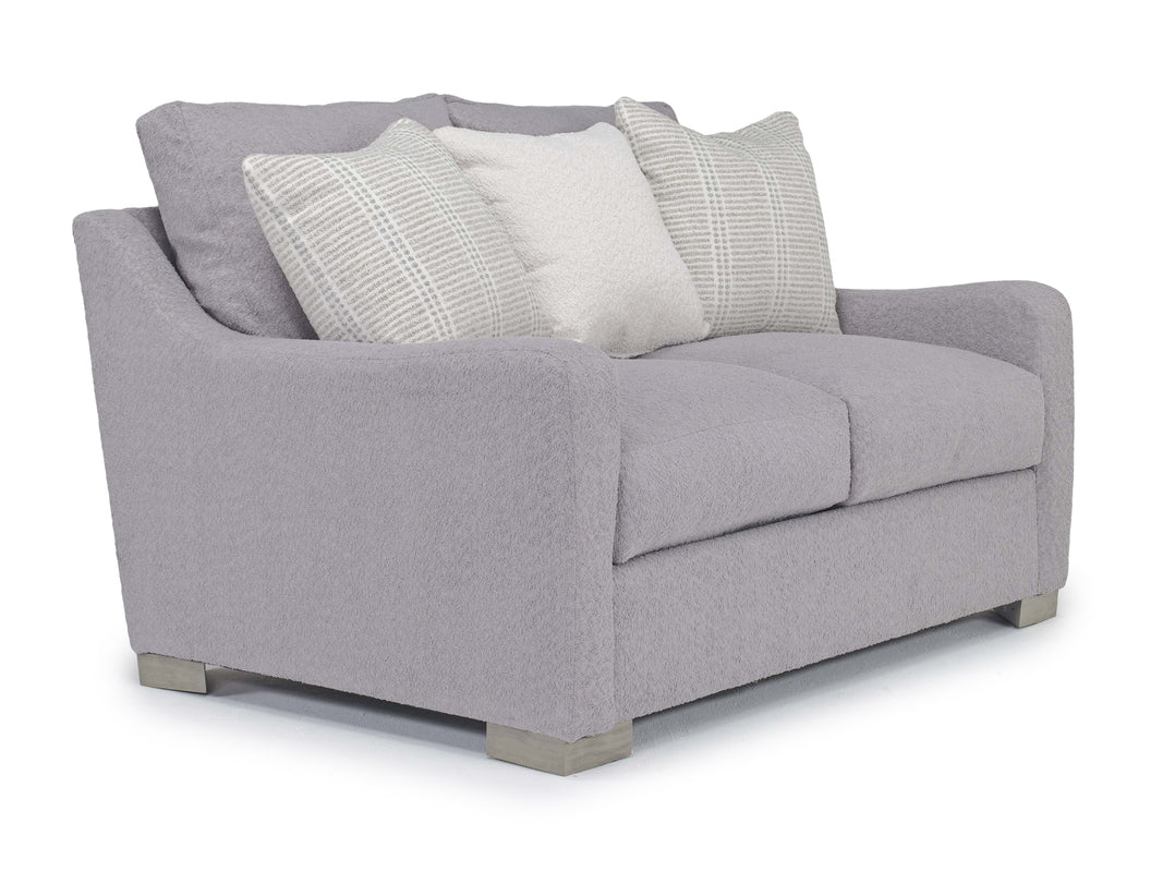 Alice Loveseat in Bellevue Platinum